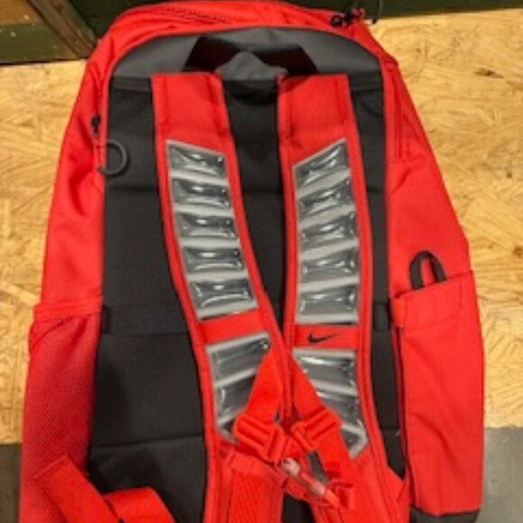 The Nike Elite Red and Black Athletic Backpack combines style and functionality - Picture 2 of 3